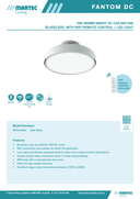 Product ]Feature alt="Martec Fantom DC bladeless smart ceiling fan with WiFi remote and LED light – Lights & Fans Online"