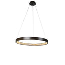 Margo 80CM GRA Single Tier 36W 3K LED Adjustable Crystal Pendant