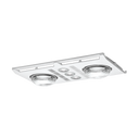 Profile Plus 2  3-in-1 Bathroom Heater with 2 Heat Lamps, Exhaust Fan and GU10 LED Light