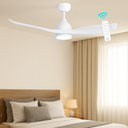 Martec Scorpion DC 42″ & 52″ Smart Ceiling Fan With WIFI Remote Control + LED light from lights and fans online in a bedroom setting