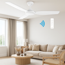 Martec Viper DC 48″ & 52″ 3  Blade Smart Ceiling Fan With WIFI Remote Control + LED Light from lights and fans online in a living room with a remote control icon