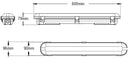 Weatherproof LED Batten Tricolour 19 W